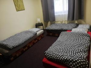 Ein Bett oder Betten in einem Zimmer der Unterkunft Apartmány Elisabeth