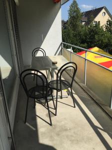 
Ein Balkon oder eine Terrasse in der Unterkunft Hotel Mare & Monti
