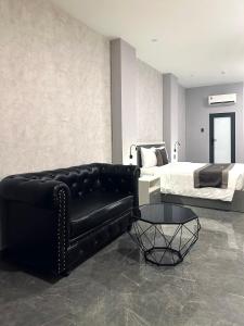 Posezení v ubytování LION 9 HOTEL