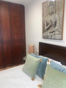 A bed or beds in a room at A CALZADA