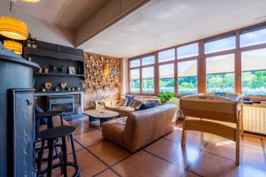 Część wypoczynkowa w obiekcie La Vue gîte familial