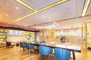 Restaurace v ubytování Atour Hotel Weihai City Center