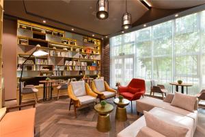Posezení v ubytování Atour Hotel Headquarter Base Beijing