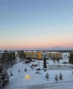 Apartment Sagittarius Arctic Circle v zimě