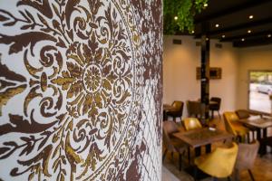 منطقة جلوس في Hotel Crystal Light