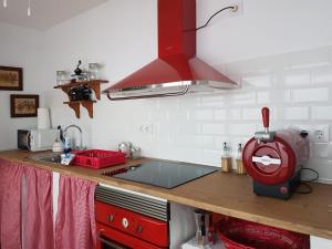 Kuchyň nebo kuchyňský kout v ubytování Casa Rural Maestre