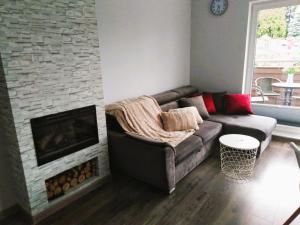 Posezení v ubytování Apartament Oaza Spokojna 24