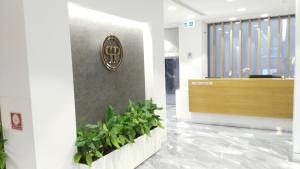 Vstupní hala nebo recepce v ubytování Piraeus Port Hotel