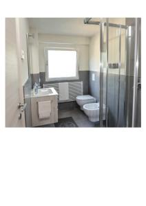 Koupelna v ubytování Casa Desil - Appartamento bilocale con terrazza privata