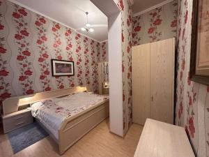 Postelja oz. postelje v sobi nastanitve Apartment Sadova Karlovy Vary