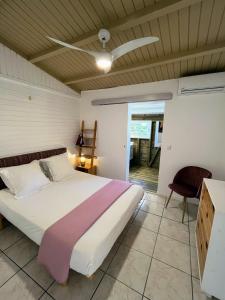 Postel nebo postele na pokoji v ubytování Villa La Belle Creole