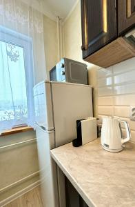Kuchyň nebo kuchyňský kout v ubytování Modi Line Apartments Valga