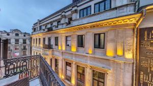 a view of a building with a balcony at Hotel Mara İstanbul in Istanbul