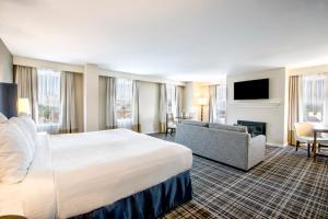 Hotel Gettysburg客房内的一张或多张床位