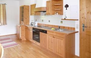Virtuvė arba virtuvėlė apgyvendinimo įstaigoje Beautiful Apartment In Flachau With Kitchen