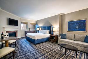 Hotel Gettysburg客房内的一张或多张床位