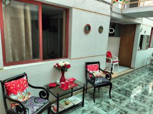 Posezení v ubytování Hotel Angamos