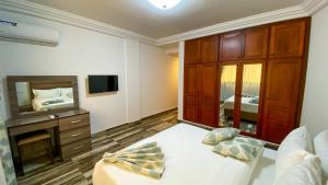 Postel nebo postele na pokoji v ubytování RESIDENCE BELMANN