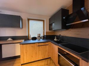 Kuchyň nebo kuchyňský kout v ubytování Vesterberg Apartments in Top Lage - Top Lage