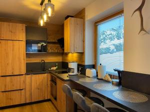 Kuchyň nebo kuchyňský kout v ubytování Vesterberg Apartments in Top Lage - Top Lage
