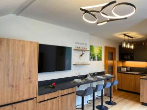 Kuchyň nebo kuchyňský kout v ubytování Vesterberg Apartments in Top Lage - Top Lage