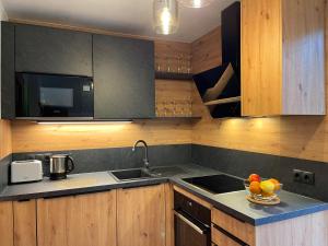 Kuchyň nebo kuchyňský kout v ubytování Vesterberg Apartments in Top Lage - Top Lage