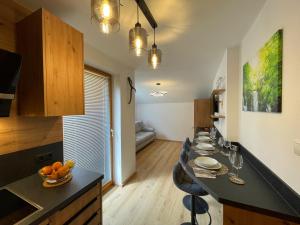 Kuchyň nebo kuchyňský kout v ubytování Vesterberg Apartments in Top Lage - Top Lage
