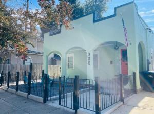 a building with a cross on top of it at 3-bed Downtown Augusta Hideaway in Augusta