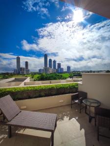 Uma varanda ou terraço em The Santa Maria, a Luxury Collection Hotel & Golf Resort, Panama City