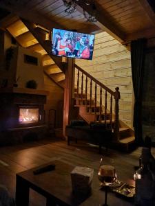 Μια τηλεόραση ή/και κέντρο ψυχαγωγίας στο Chatka Przy Miedzy