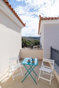 ระเบียงหรือลานระเบียงของ Lampetos Houses Molyvos