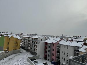 Sky Apartments 501 v zimě