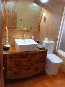 Et badeværelse på Masia Altafulla