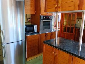 Køkken eller tekøkken på Masia Altafulla