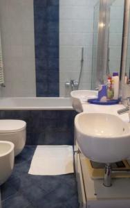 Koupelna v ubytování B&B Al Molo