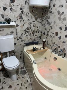 Koupelna v ubytování Banja Luka CITY2