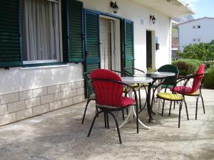 Balkón nebo terasa v ubytování Petar Apartment