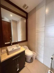 Koupelna v ubytování Alojamiento Samborondon