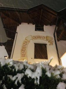 Residenza Olimpo v zimě