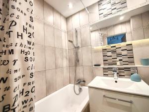 Koupelna v ubytování Apartament Panorama + 21 fotografií