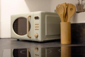 Kuchyň nebo kuchyňský kout v ubytování Clarence Square Penthouse + 21 fotografií