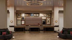 Lobbyn eller receptionsområdet på Hotel Flor Tampa Downtown, Tapestry Collection By Hilton