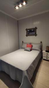 Postel nebo postele na pokoji v ubytování Apartamento RE real de San Carlos