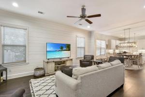 TV a/nebo společenská místnost v ubytování Sandy Tows