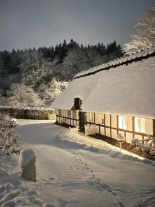 Lillemøllens bed & breakfast v zimě