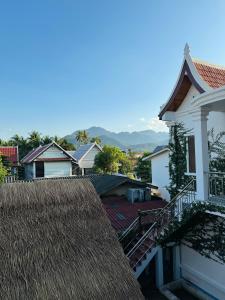a view from the roof of a house at Sabai Sabai Backpackers Hostel in Luang Prabang