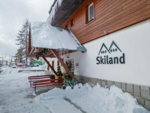 Horský Hotel Skiland v zime