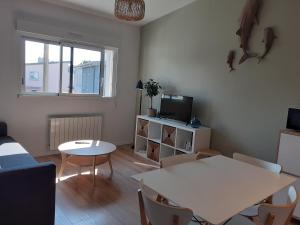TV a/nebo společenská místnost v ubytování LENIE appartement reposant