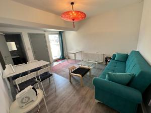 Posezení v ubytování Dreamland Apartments EU, Brussels