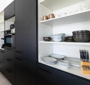 Kuchyň nebo kuchyňský kout v ubytování Penthouse Mesa Bonita
